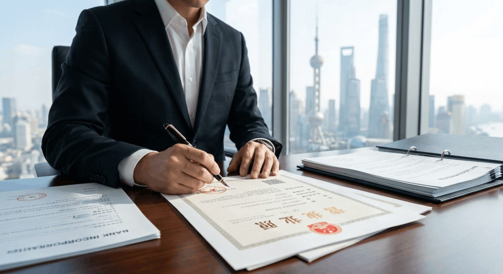 اخذ مجوز کسب و کار در چین و Business License